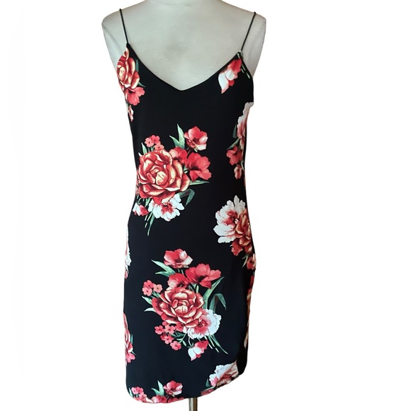Minette Stretchy Floral Dress‎ - Picture 1 of 6